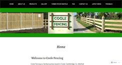 Desktop Screenshot of coolefencing.com